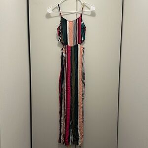 Striped Multicolor Jumpsuit
